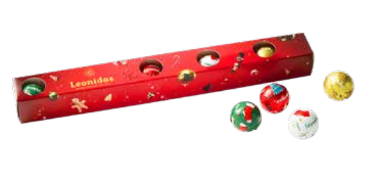 Réglette Boules de Noël 10 boules - 115g