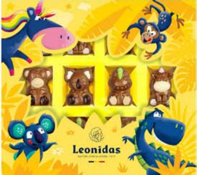 Boîte sujets animaux fourrés - 155g